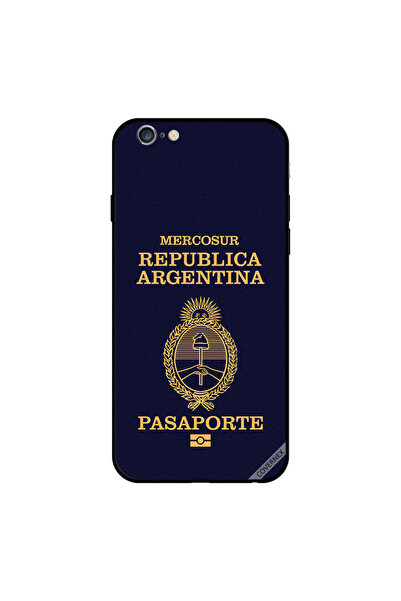 Covernex غطاء حماية لجهاز iPhone 6s بشعار جواز سفر الأرجنتين