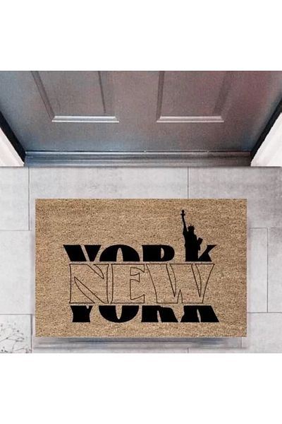 Mu Art Ahşap Door Mat Decorative Digital Printing Citiesp-2739