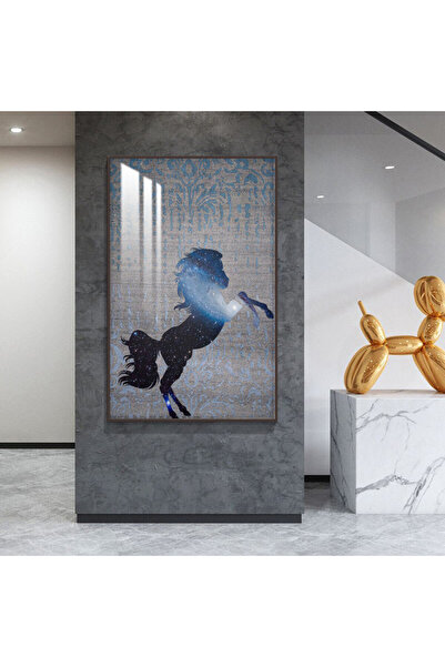 4gdran لوحة جدارية خشبية فاخرة مع برواز شامبين و طبقة من الاكرليك الشفاف