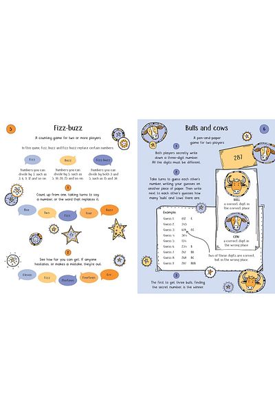 Usborne 100 Children's Number Puzzles and Games