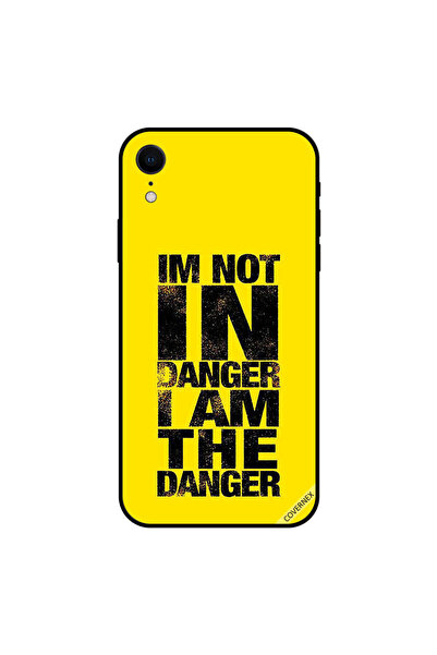 Covernex غطاء حماية لجهاز iPhone XR أنا لست في خطر أنا الخطر