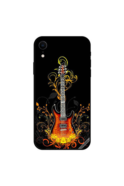 Covernex غطاء حماية iPhone XR بتصميم جيتار زهري