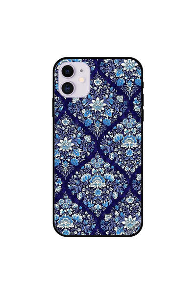 Covernex غطاء حماية لجهاز iPhone 11 بنمط زهور أزرق