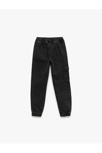 Koton Cotton Pocket Detailed Jogger Trousers