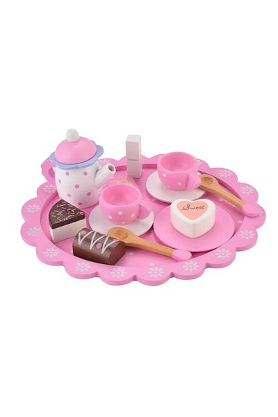 OEM Set de ceai cu tavita din lemn Felyx Toys