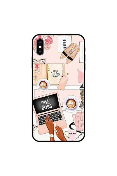 Covernex غطاء حماية لجهاز iPhone XS MAX بتصميم فتاة رئيسية