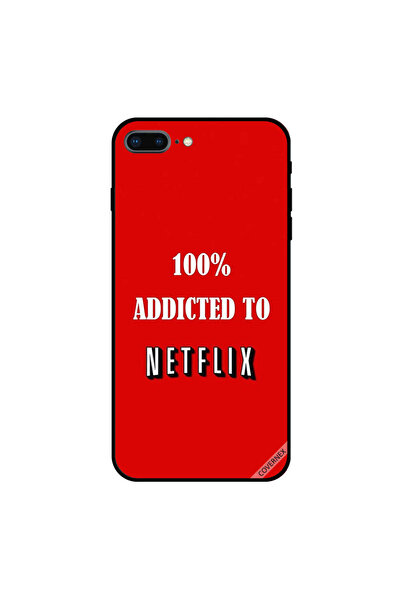 Covernex غطاء حماية لجهاز iPhone 7 Plus مدمن على Netflix بنسبة 100%