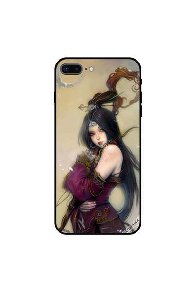 Covernex غطاء حماية لجهاز iPhone 8 Plus بتصميم رسمة الأميرة