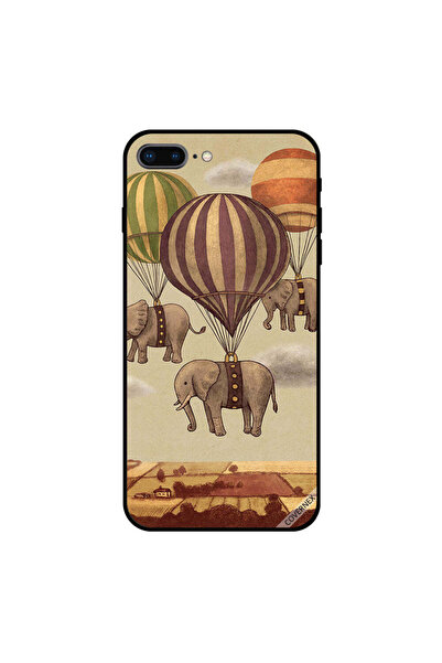 Covernex غطاء حماية لجهاز iPhone 7 Plus بتصميم فيلة مع بالونات