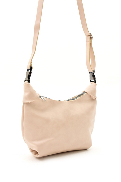 KOÇAK ÇANTA Women's Zippered Baguette Adjustable Strap Handbag and Shoulder Bag