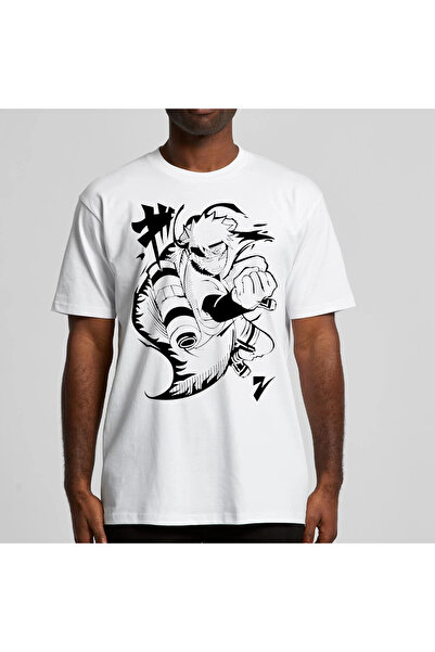 Flood Of Style تي شيرت رجالي منقوش برسومات الرسوم المتحركة ناروتو اوزوماكي