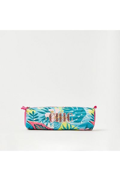 Juniors Printed Square Pencil Case with Zip Closure