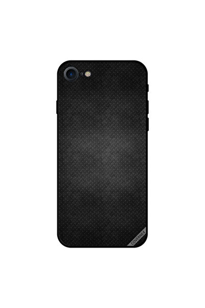 Covernex غطاء حماية لجهاز iPhone 8 من الجلد الأسود المنقط