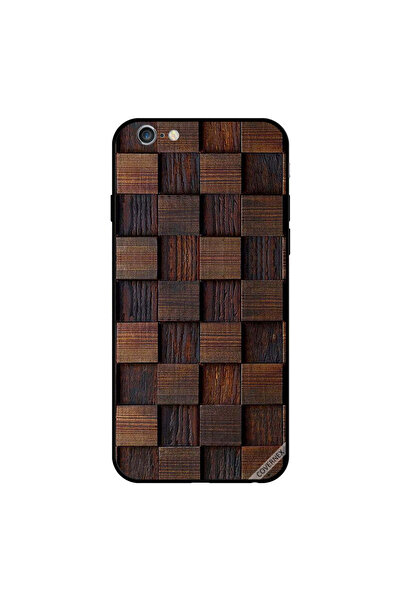 Covernex غطاء حماية لجهاز iPhone 6s Plus مربعات من الخشب
