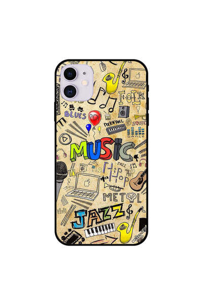 Covernex غطاء حافظة iPhone 11 مع علامات موسيقية