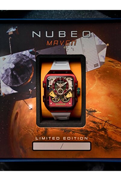 Nubeo Mens Watch Nubeo NB-6077-0A, Automatic, 44mm, 5ATM