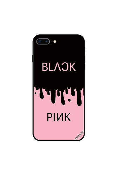 Covernex غطاء حماية لجهاز iPhone 8 Plus باللونين الأسود والوردي