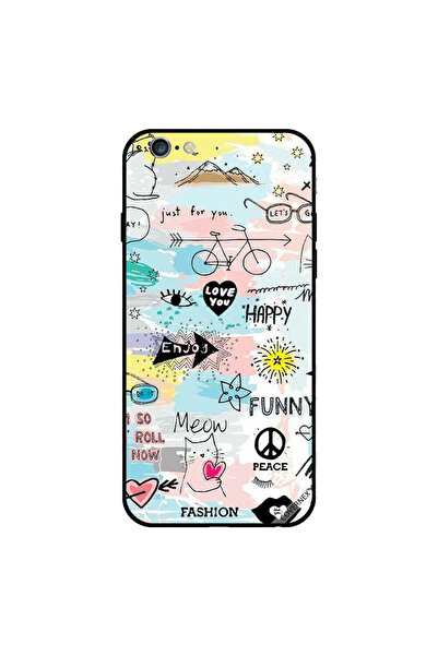 Covernex غطاء حماية لجهاز iPhone 6 مع رسمة "دودل مياو"