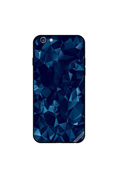 Covernex غطاء حماية لجهاز iPhone 6s Plus بخلفية فسيفسائية زرقاء