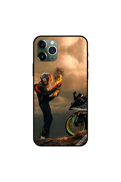 Covernex غطاء حماية لجهاز iPhone 11 Pro مطبوع عليه عبارة "Hands Get Fired"