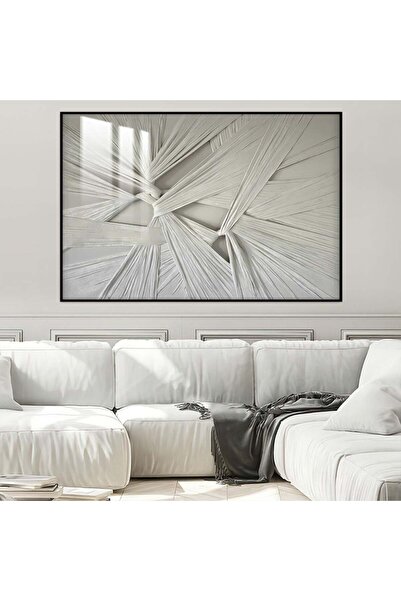 4gdran لوحة جدارية خشبية مطبوعة بتصميم اللوحة الجبسية مع برواز اسود و طبقة من...