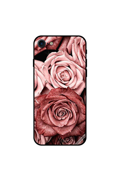 Covernex غطاء حماية لجهاز iPhone 8 بنقشة زهور الخوخ