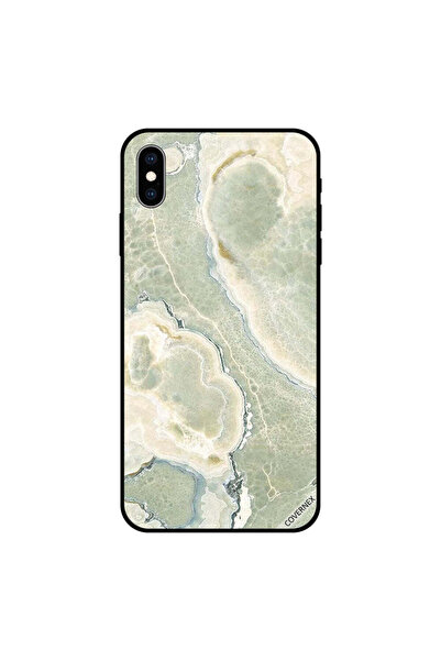 Covernex غطاء حماية iPhone X بنمط رخامي على شكل ماء