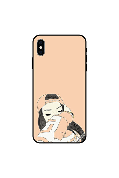 Covernex غطاء حماية لجهاز iPhone XS MAX برسومات فتاة خربشة