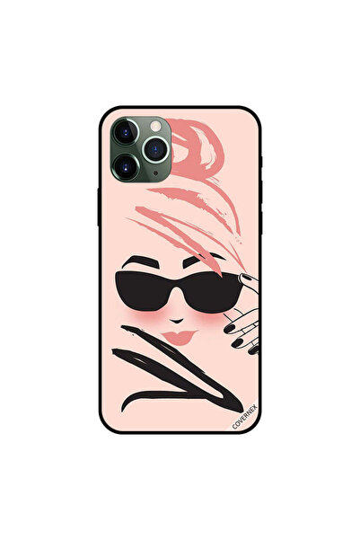 Covernex غطاء حماية لهاتف iPhone 11 Pro Max بتصميم فتاة نظارات