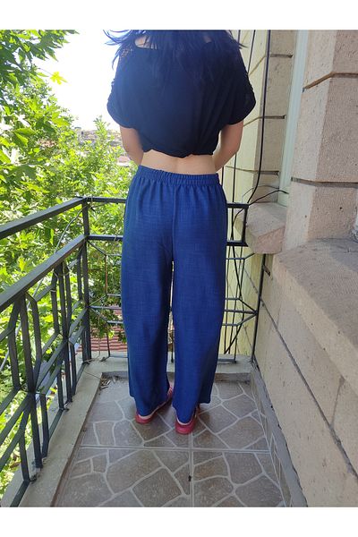 KapadokyaButik Bol Cut Linen Pants