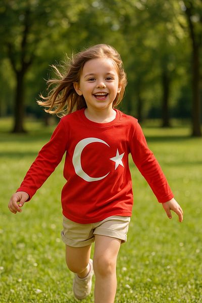 cimcim baby Crescent and Star Printed T-Shirt