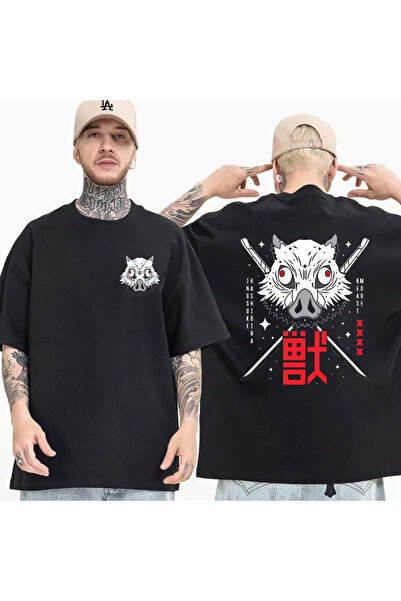 Flood Of Style Μπλουζάκι Unisex με σχέδια Anime Νέο Anime Inosuke