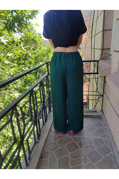 KapadokyaButik Bol Cut Linen Pants