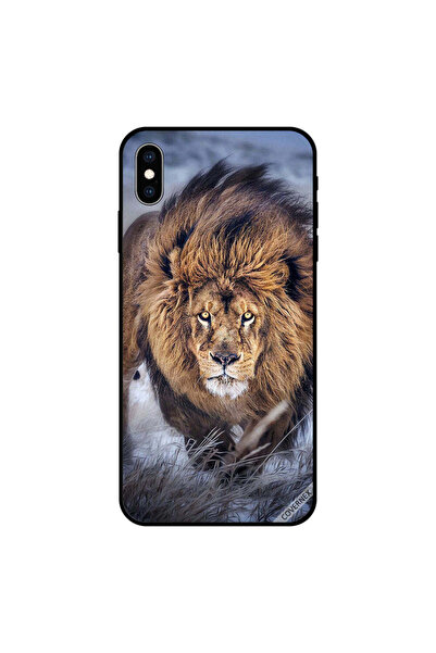 Covernex غطاء حماية لجهاز iPhone X الأسد قادم نحوك