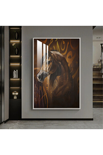 4gdran لوحة جدارية خشبية فاخرة مع برواز فضي و طبقة من الاكرليك الشفاف