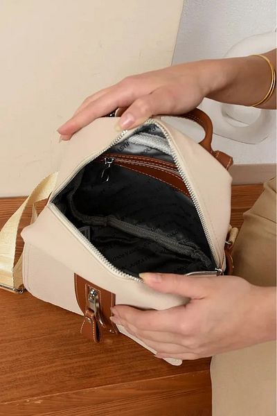 Just Polo Women's Handbag and Backpack with Long Strap Compartment