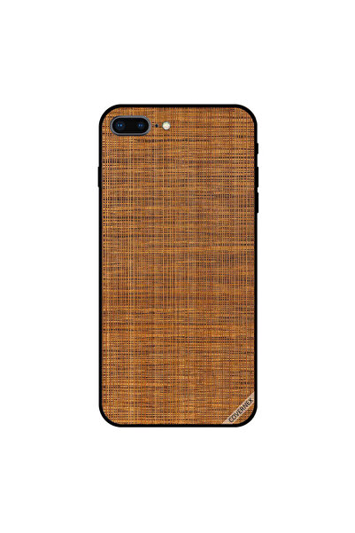 Covernex غطاء حماية لجهاز iPhone 7 Plus بنمط خيط بني