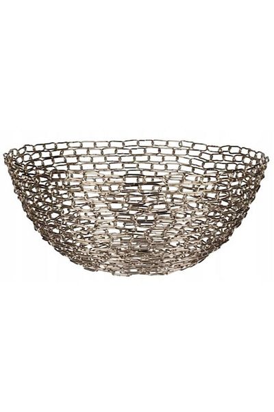Koopman Metallic Decorative Bowl Koopman 7x30cm Glossy Gold