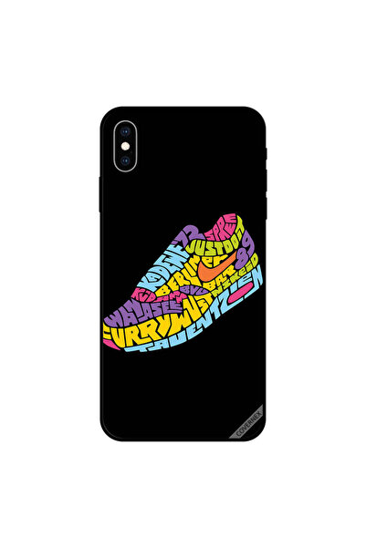 Covernex غطاء حماية لهاتف iPhone XS MAX مع اقتباسات عن الأحذية