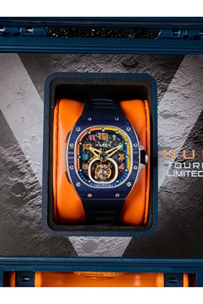 Nubeo Ceas bărbătesc Nubeo NB-6108-04, Automat, 43mm, 5ATM