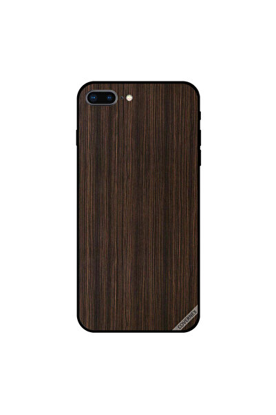 Covernex غطاء حماية لجهاز iPhone 7 Plus بخطوط عمودية ونمط خشبي