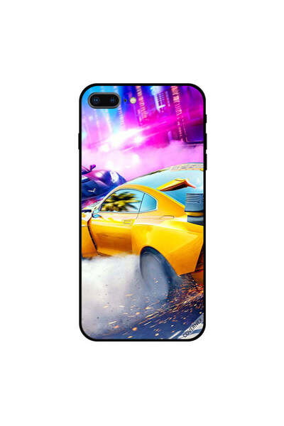 Covernex غطاء حماية لهاتف iPhone 7 Plus - سيارة صفراء
