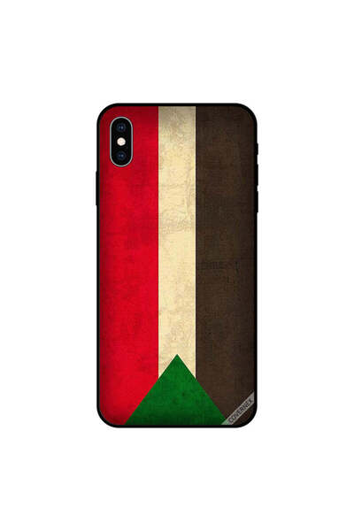 Covernex غطاء حماية لجهاز iPhone XS MAX بعلم السودان العتيق