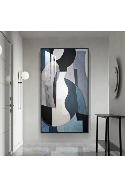 4gdran لوحة جدارية خشبية فاخرة مع برواز بني و طبقة من الاكرليك الشفاف