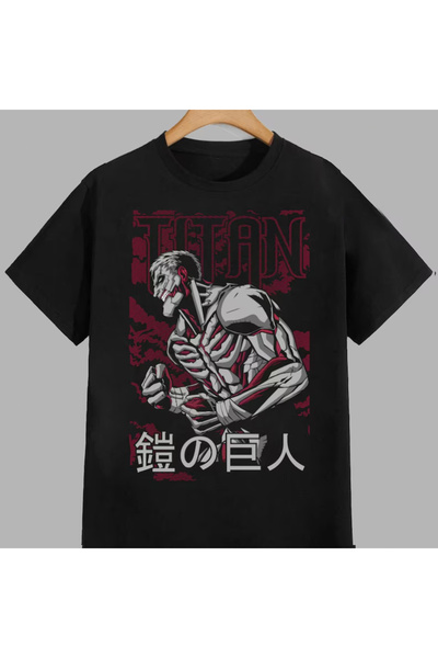 Flood Of Style Μπλουζάκι Unisex με σχέδια Anime Titans Anime