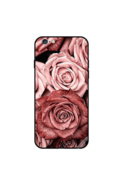 Covernex غطاء حماية لجهاز iPhone 6s Plus بنقشة زهور الخوخ