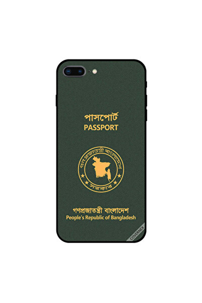 Covernex غطاء حماية لجهاز iPhone 7 Plus بطبعة جواز سفر بنغلاديش