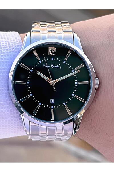 Pierre Cardin Çelik Kordon Takvimli Özel Kadran 3 Atm Suya Dayanıklı Erkek Kol Saati EPC.800211.XF5