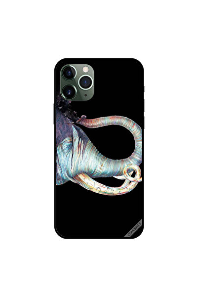 Covernex غطاء حماية لجهاز iPhone 11 Pro Max بتصميم فيل يستحم بالماء