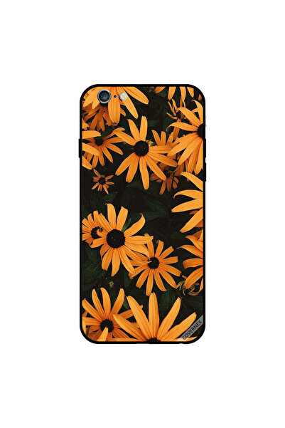 Covernex غطاء حماية لجهاز iPhone 6 بنقشة زهور الشمس